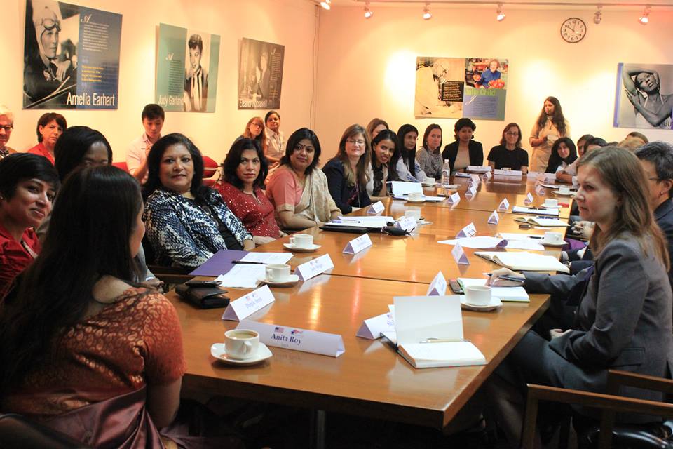 Round table discussion about Diversity in Leadership